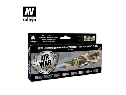23949 71606 soviet russian colors mig23 flogger from coldwar to 90 vallejo airwar
