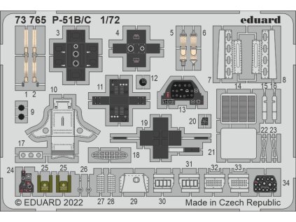 P-51B/C 1/72 recommended for ARMA HOBBY