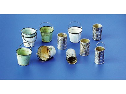 1/48 Metal bucklets and cans