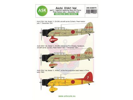 1/48 Aichi D3A1 Val part 2 - Pearl harbor raid, 7. December 1941