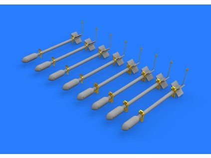 British Rocket Projectiles RP-3 60lb S.A.P. 1/48