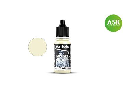 Vallejo Model Color 70918 Ivory Matt (18 ml)