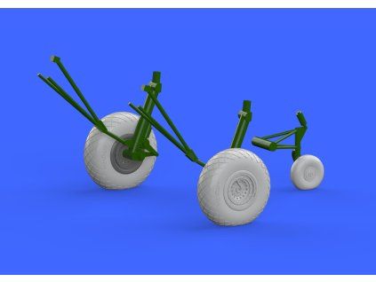B-17G wheels 1/72 recommended for AIRFIX