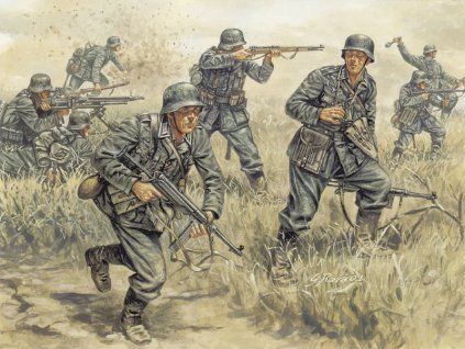 Italeri 6033 WWII German Infantry 1/72