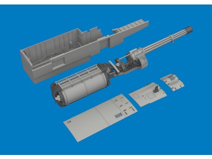 A-10C rotary cannon bay PRINT 1/48 recommended for GREAT WALL HOBBY