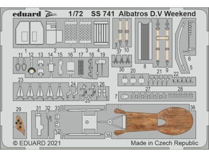 Albatros D.V Weekend 1/72 recommended for EDUARD