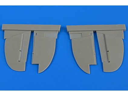 1/48 Gloster Gladiator control surfaces - EDUARD/RODEN