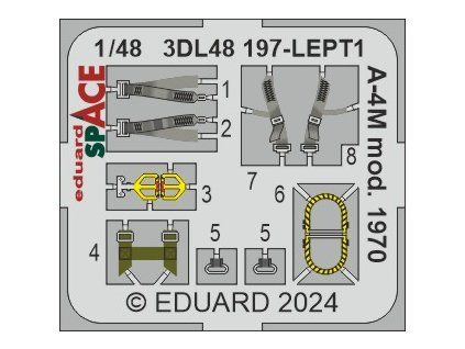A-4M mod. 1970 SPACE 1/48 recommended for MAGIC FACTORY