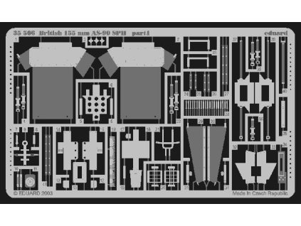 1/35 British 155mm AS-90 SPH for TRUMPETER kit