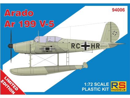1/72 Arado Ar 199 V5 - 1 decal v. for Luftwaffe