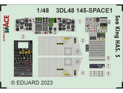 Sea King HAS.5 SPACE 1/48 recommended for AIRFIX