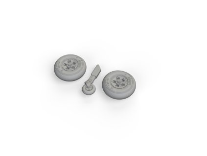 Spitfire Mk.Vc wheels 1/72 recommended for AIRFIX
