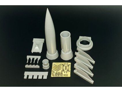 1/87 German rocket V-2/A4 - resin constr.kit of german rocket
