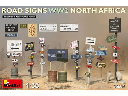 1/35 Road Signs WW2 (N.Africa)