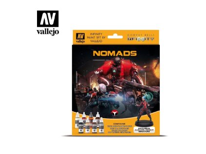 Vallejo Model Color Figures 70233 Infinity Nomads Exclusive Miniature Paint Set