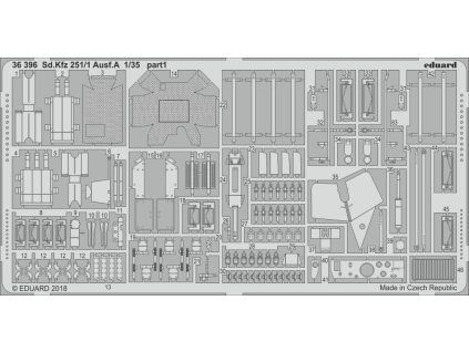 Sd.Kfz 251/1 Ausf.A 1/35 recommended for ICM