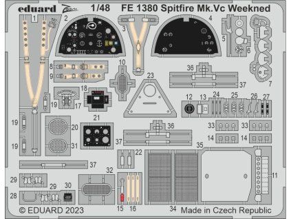 Spitfire Mk.Vc Weekend 1/48 recommended for EDUARD