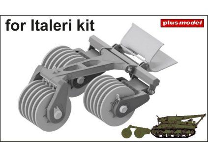 1/35 T1E1 US Mine exploder for Sherman – Italeri