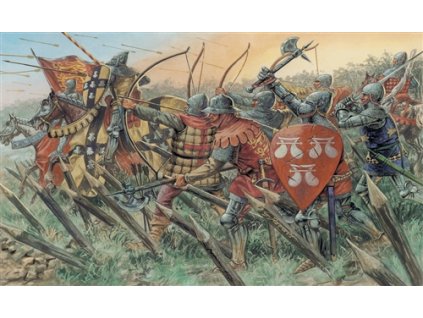 Italeri 6027 - ENGLISH KNIGHTS AND ARCHERS (100 YEARS WAR) (1:72)