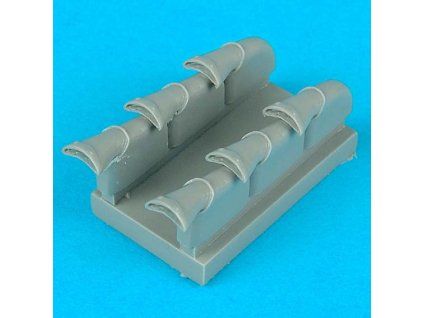 1/32 Spitfire Mk. V exhaust - HASEGAWA