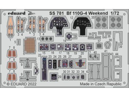 Bf 110G-4 Weekend 1/72 recommended for EDUARD