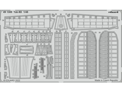 Yak-9D 1/48 recommended for ZVEZDA