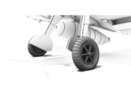 1/72 Messerschmitt Bf 109E Wheels - CMK