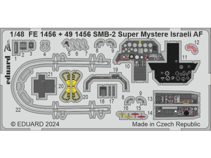 SMB-2 Super Mystere Israeli AF 1/48 recommended for SPECIAL HOBBY