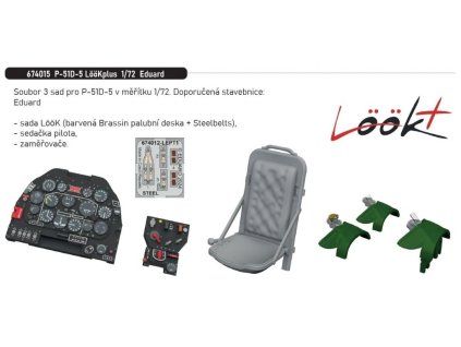 P-51D-5 LööKplus 1/72 recommended for EDUARD
