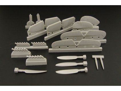 1/48 Spitfire MkIX exterior set -(Airfix) resin accessories