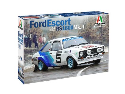 Italeri 3655 - FORD ESCORT RS1800 Mk. II (1:24)