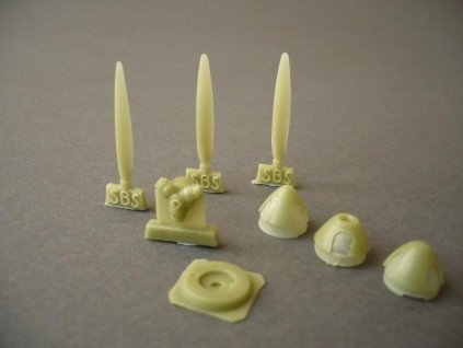 1/48 Bf-109E Propeller set for Tamiya kit