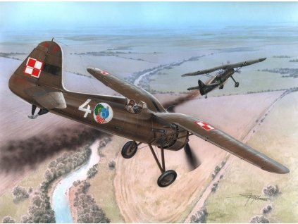1/72 PZL P.11c First Shots