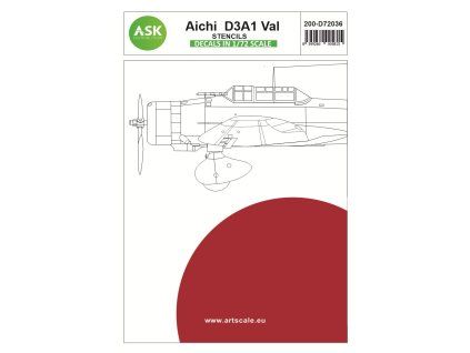 1/72 Aichi D3A1 Val - Stencils