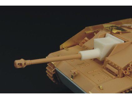 1/48 Stug III Ausf G welded gun shield casted gun shield