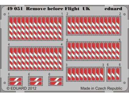 Remove before flight UK