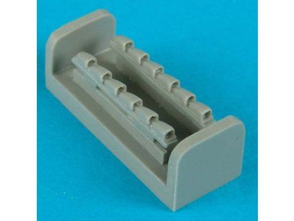 1/72 Bf 109G exhaust - FINE MOLDS