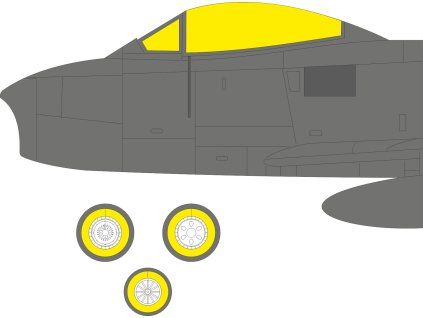 F-86F-25/30 TFace 1/48 recommended for AIRFIX