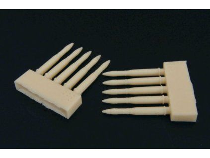 1/48 ammo for Hetzer resin ammunition