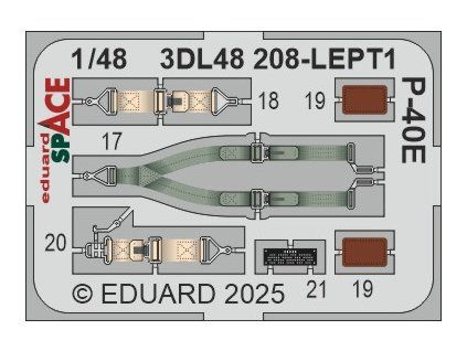 P-40E SPACE 1/48 recommended for EDUARD