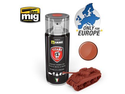 TITANS HOBBY Rust Base Matt Primer