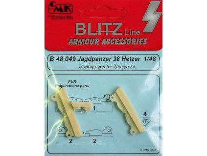 1/48 Jagdpanzer 38 Hetzer Towing eyes for TAM