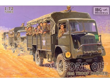 1/72 Bedford QLT 4x4 Troop Carrier
