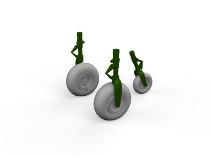 Do 335A wheels 1/48 recommended for TAMIYA