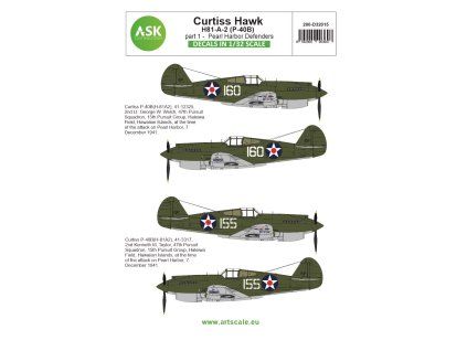 1/32 Curtiss H81-A-2 part 1 - Pearl Harbor Defenders