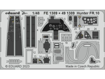 Hunter FR.10 1/48 recommended for AIRFIX