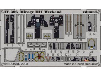 Mirage IIIC Weekend recommended for EDUARD