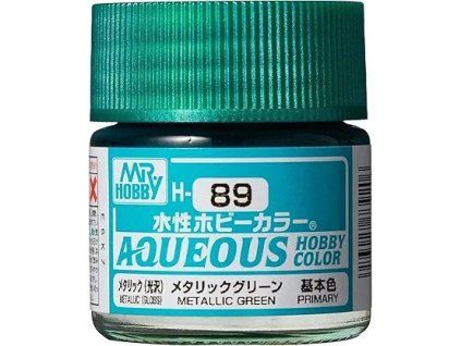 Aqueous Hobby Colors (10 ml) Metallic Green