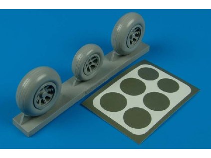 1/32 P-38 Lightning wheels & paint masks