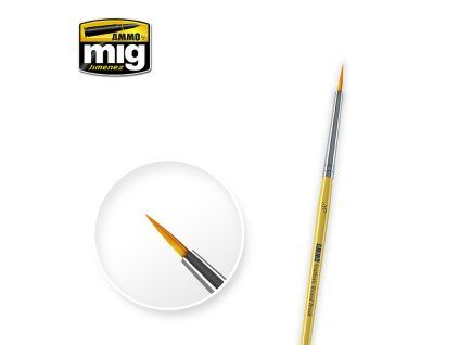 3/0 Synthetic Roound Brush